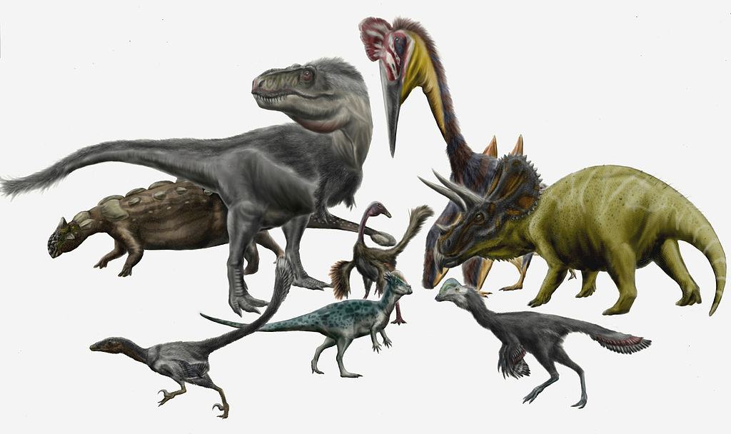 Hell_Creek_dinosaurs_and_pterosaurs_by_durbed